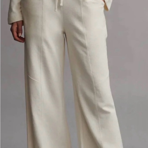TWP Women's Cream Track Pants - Picture 14 of 14
